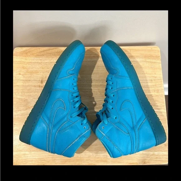 *GAVE AWAY* 2017 Air Jordan 1 Retro High OG G8RD ‘Blue Lagoon’ - Picture 3 of 9